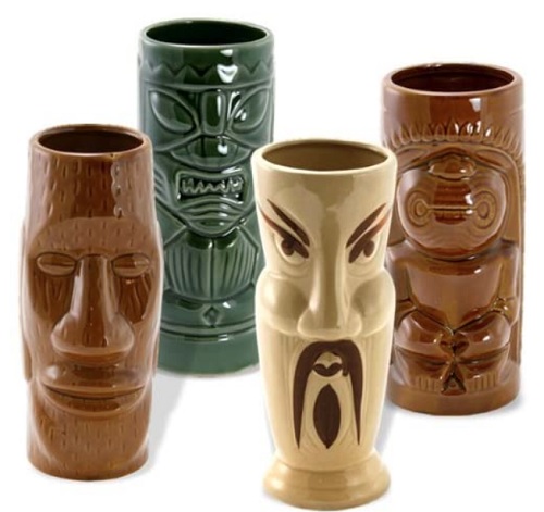 Tiki Island Mugs